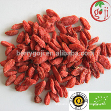 Bayas orgánicas del goji del certificado caliente de la venta